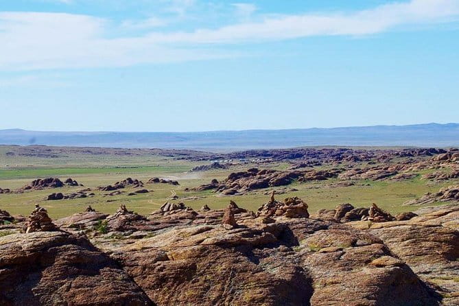 14 days Combination of Gobi and Central Mongolia - Days 1 and 2: Granite country and the White Stupa