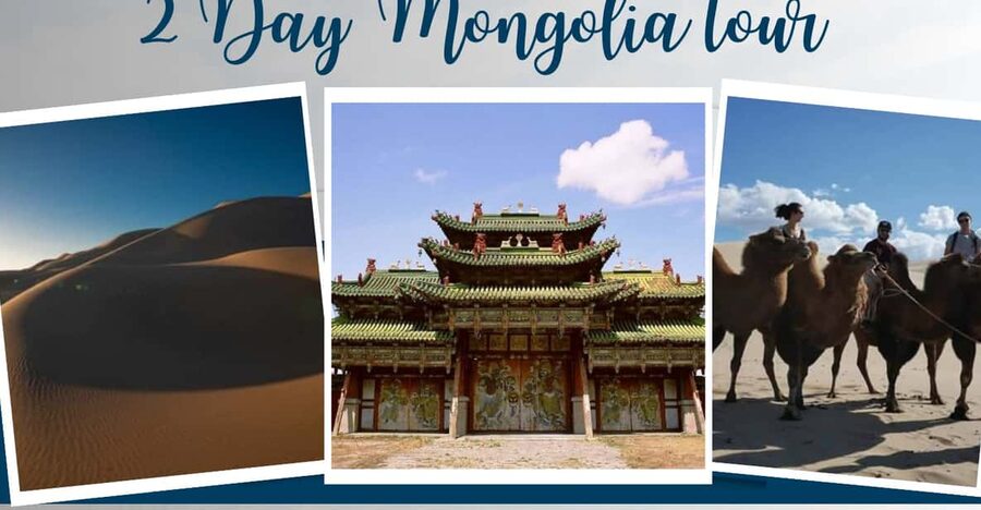 2 Day full adventure to Central Mongolia - Ovgon Monastery and views over Hugnu Khan