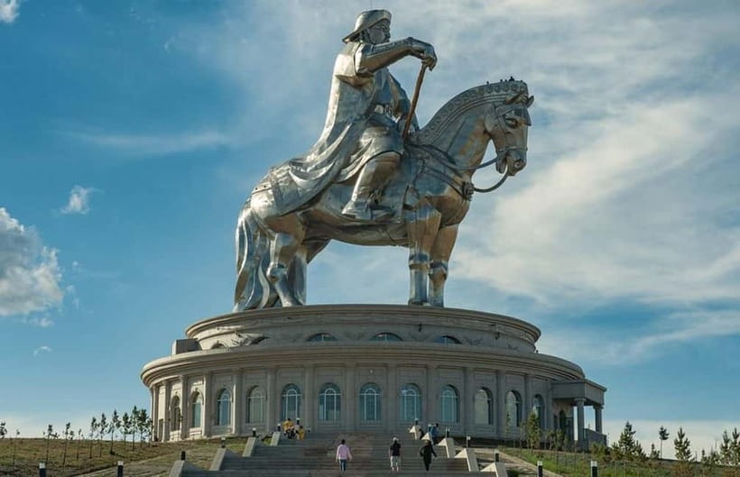 From UB: Day Tour to Chinggis khaan statue and Terelj NP. - Entering Gorkhi-Terelj National Park