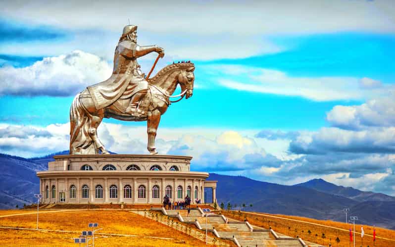 From Ulaanbaatar: Genghis Khan Statue NationalPark CamelRide - Camel riding, eagle photos, and traditional activities