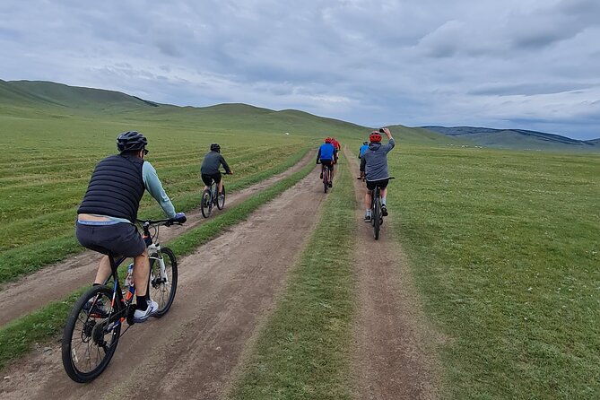 Full Day Mountain Biking Tour in Khan Khenty National Park - Down through the valley and past the gers