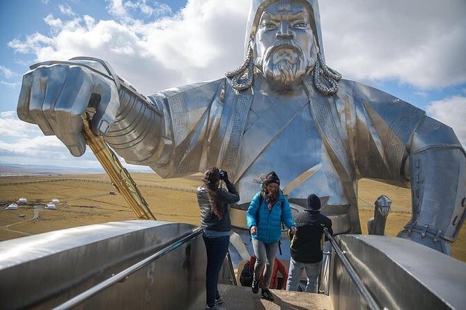Genghis Khan Statue Day Tour+National Park+Camel Ride+Eagle - Camel rides and Mongolian hunting eagles