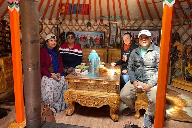 Semi-Gobi and Kharkhorum overnight private trip - Camel riding across the Semi-Gobi dunes